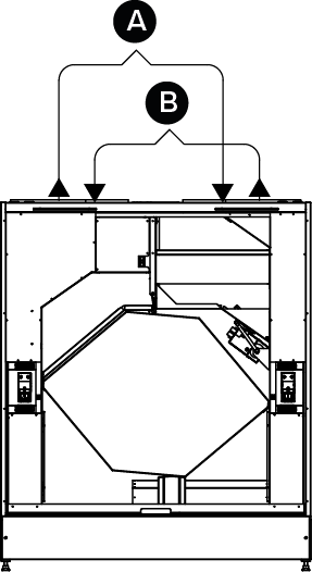 Air flow measuring tubes