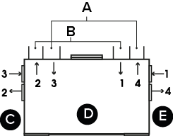 Air flow measuring tubes